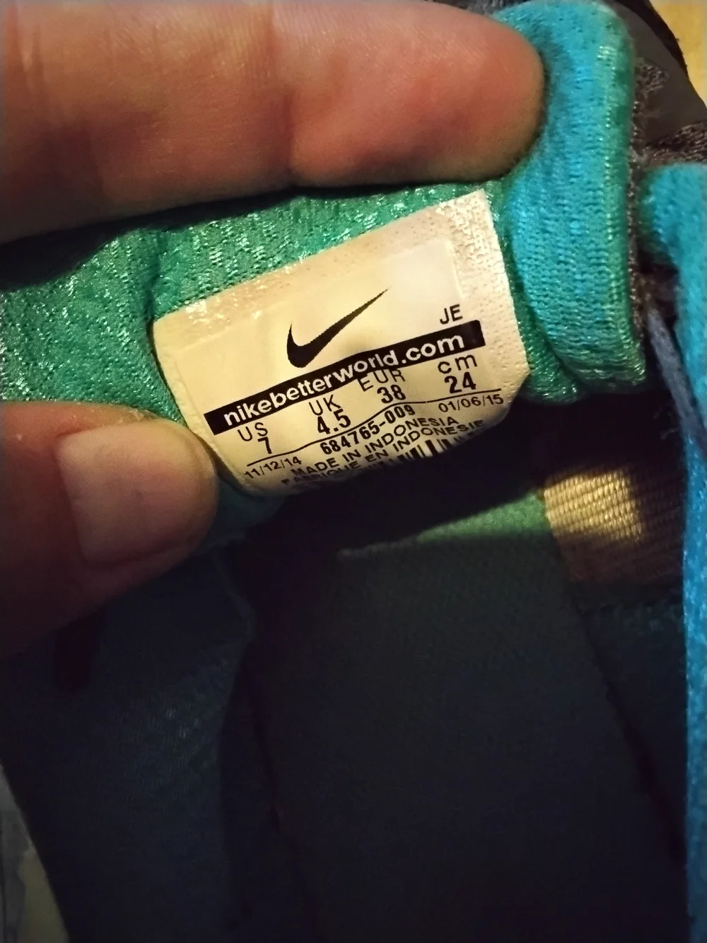Nike running shoes